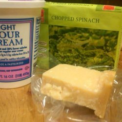 Light Creamed Spinach