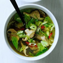 Hot and Sour Mushroom Soup