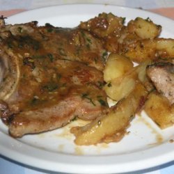 Croatian “ Samobor Pork Chops”