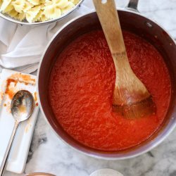 Pasta and Tomato Sauce