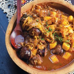 Pork Stew with Sauerkraut