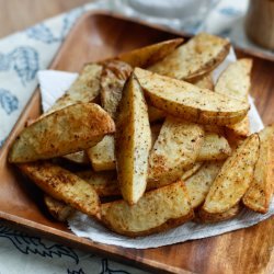 Oven Fries with a Kick