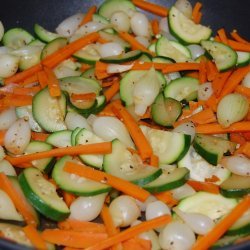 Zucchini Sauted with Onion