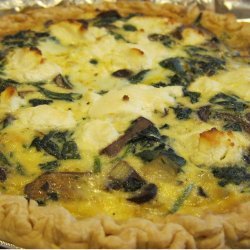 Goat Cheese and Spinach Quiche