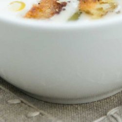Ajo Blanco:  Garlic and Almond Soup