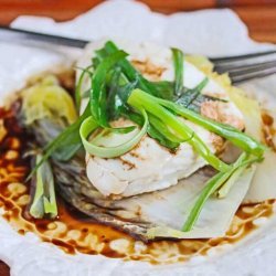 Chinese Steamed Fish in Sauce