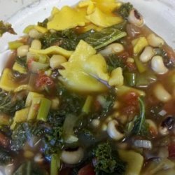 Vegetarian Crockpot New Years Day Soup