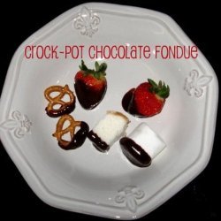 Crock Pot Chocolate Fondue