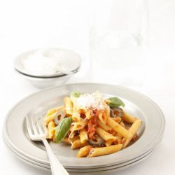 Penne With Tomatoes and Olives