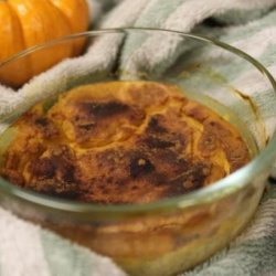 Baked Cottage Cheese and Pumpkin