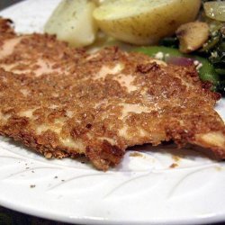 Oven Fried Pounded Chicken