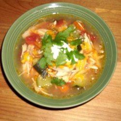 Chicken Tortilla Soup With Lime