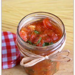 Homemade Basil Tomato Sauce
