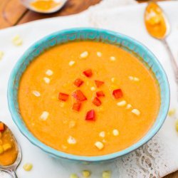 Corn and Red Pepper Soup