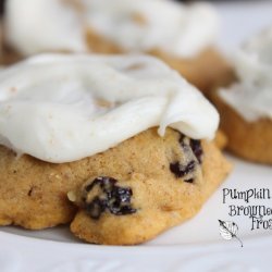 Pumpkin Cookies With Browned Butter Frosting