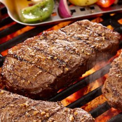 Grill Spice-Rubbed New York Strip Steak