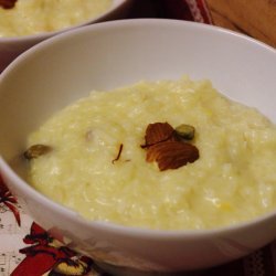 Indian Rice Pudding - Kheer