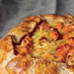 Butternut Squash and Caramelized Onion Galette
