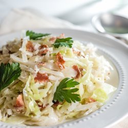 Creamed Cabbage with Bacon