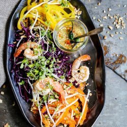 Red Cabbage & Bell Pepper Slaw