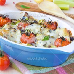Oven Baked Mixed Vegetables