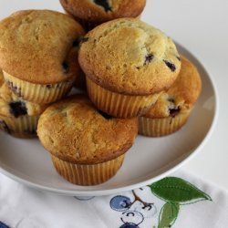 Blueberry Bean Muffins