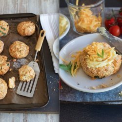 Cheese and Basil Scones