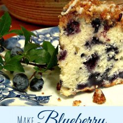 Blueberry Buckle Coffee Cake