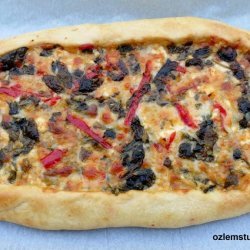 Spinach and Feta Pide
