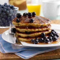 Guilt Free Blueberry Pancakes