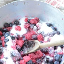 Raspberry and Blueberry Jam