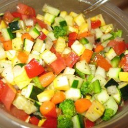 Fresh Marinated Vegetable Salad