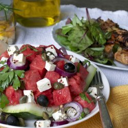 Marinated Feta salad
