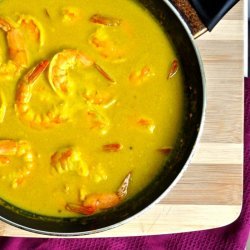 Yellow Curry Shrimp