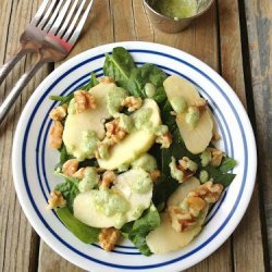 Spinach Salad With Pesto Dressing