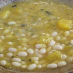 White Bean & Pumpkin Soup (Veg)