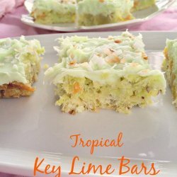Tropical Key Lime Bars