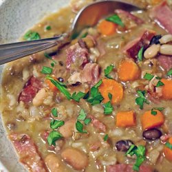 Bean and Barley Soup for the Slow Cooker