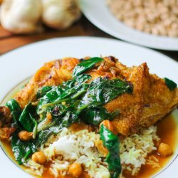 Indian-Spiced Chicken and Spinach