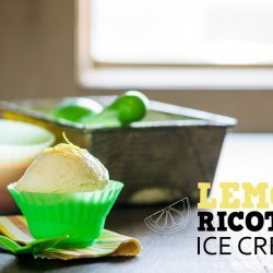 Ricotta Ice Cream