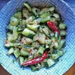 Sichuan Cucumber Salad