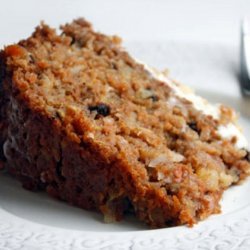 Date and Carrot Cake