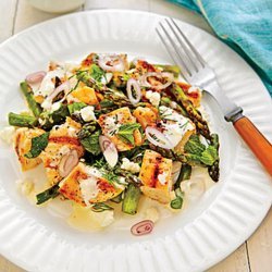Grilled Chicken and Asparagus Salad