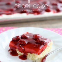 Shortcake Sheet Cake