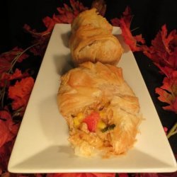 Chicken –Tomato and Sweet Corn Pockets #RSC