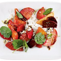 Beets and Goat Cheese Salad