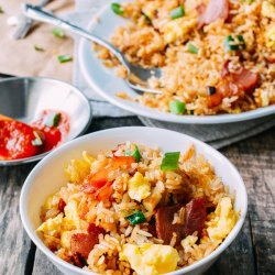 Egg Fried Rice With Bacon
