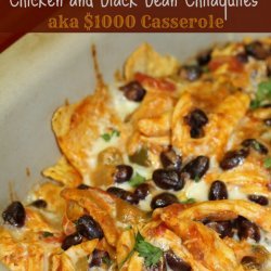 Black Bean and Chicken Chilaquiles