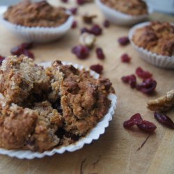 Cranberry Whole-Grain Muffins