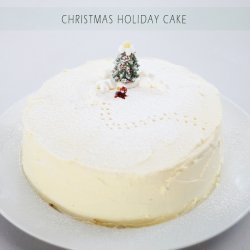 White Christmas Cake